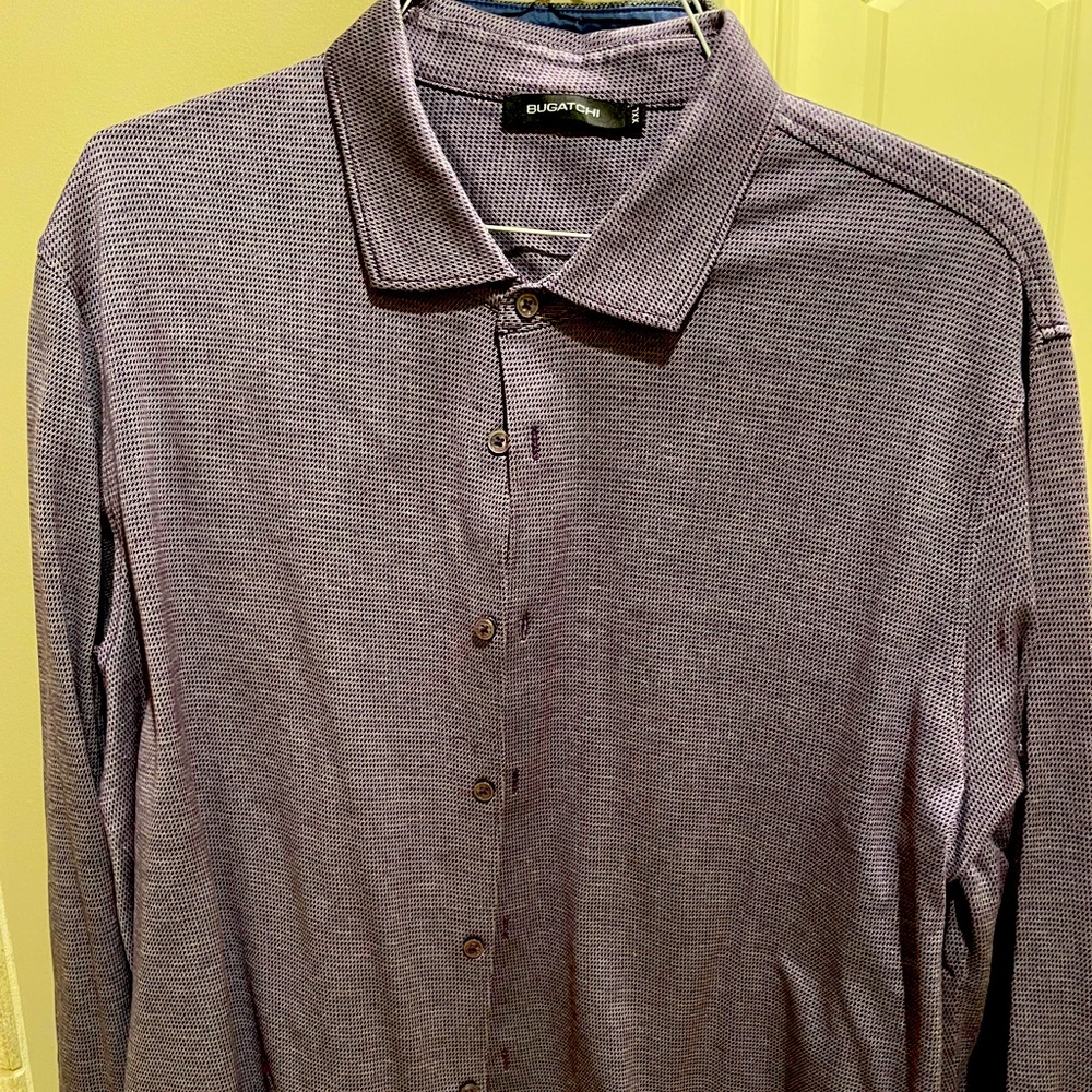 Men’s Bugatchi knit shirt